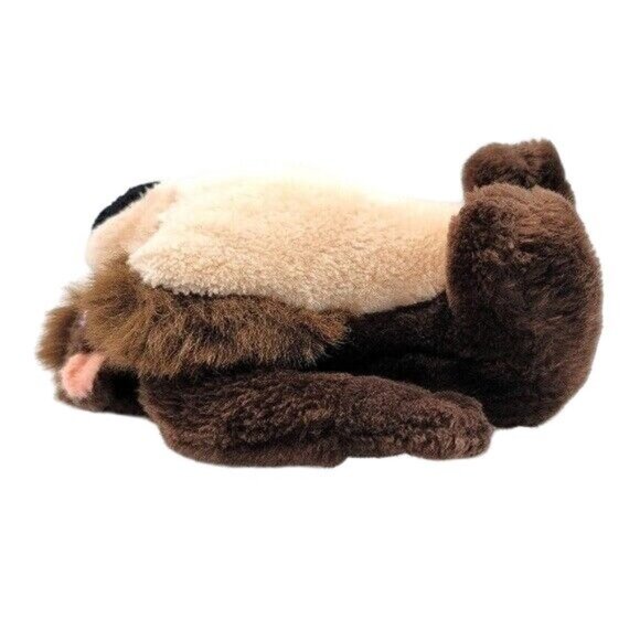 Warner Brothers Taz Plush Brown 9" Cartoon Stuffed Animal Toy 1971 Vintage - Picture 5 of 11